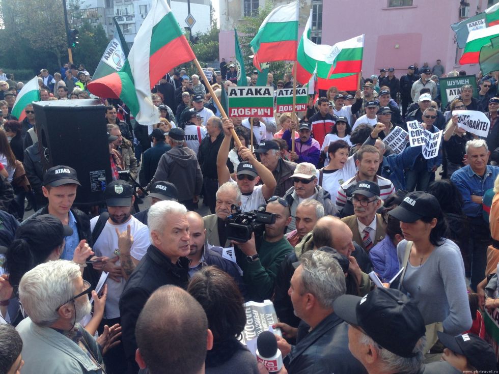 На митинге партии АТАКА На митинге партии АТАКА